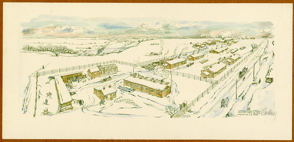 Transit camp in Nisko